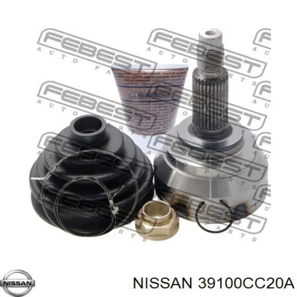 Купити 39100CC20B Nissan/Infiniti Піввісь права