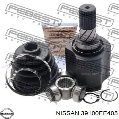 39100EE405 Nissan/Infiniti Привід лівий