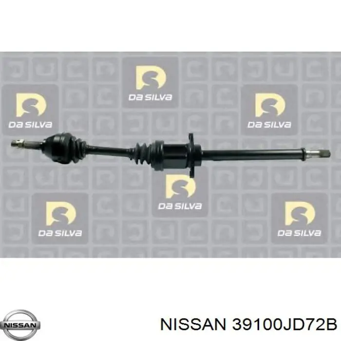 Купити 39100JD72B Nissan/Infiniti Піввісь права