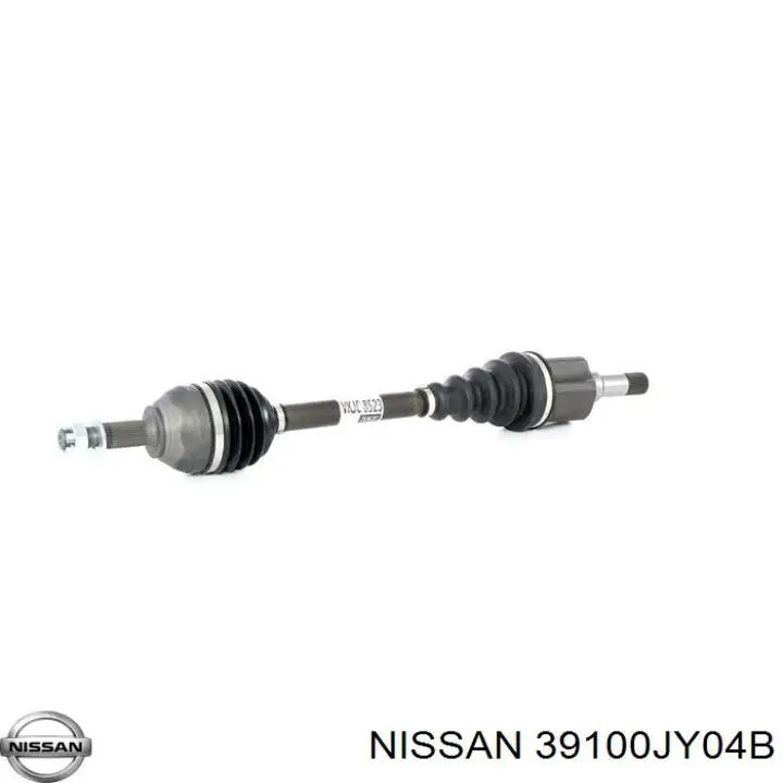 391001189R Nissan піввісь (привід передня, права)