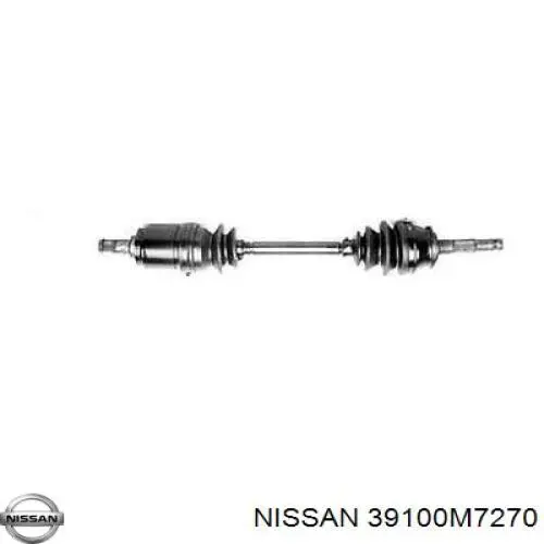 Привід передній правий на Nissan Sunny I B11
