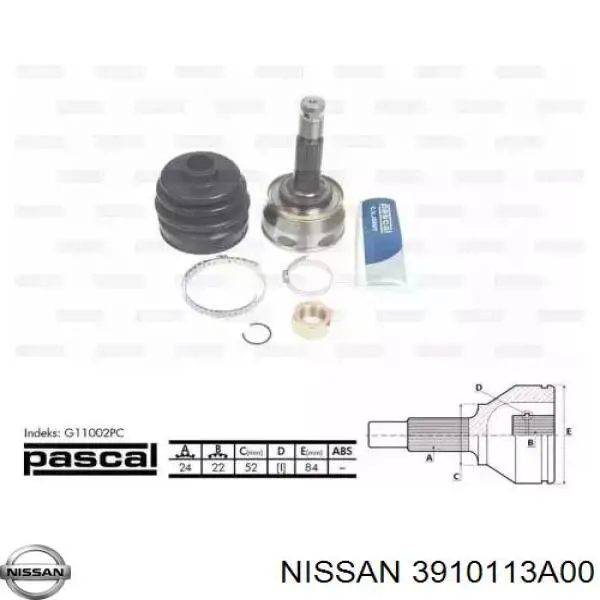Купити 3910113A00 Nissan/Infiniti Шарнір приводу зовнішній