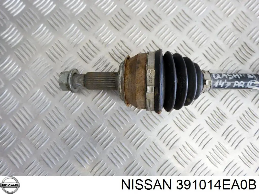Піввісь (привід) передня, ліва Nissan Qashqai 2 (J11) (Нісан Кашкай)