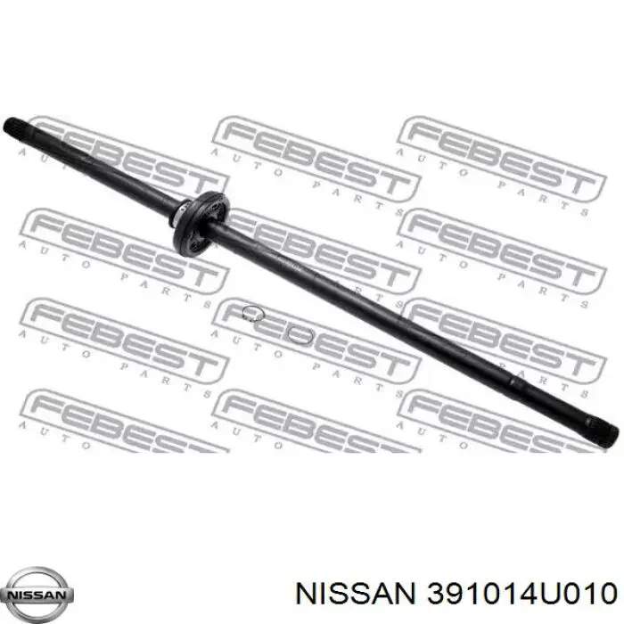 Привід передній лівий Nissan/Infiniti 391014U010 ціна, від 70.62 USD