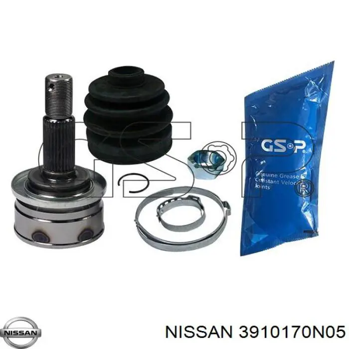 Граната колісна Nissan/Infiniti 3910170N05 ціна, від 36.33 USD