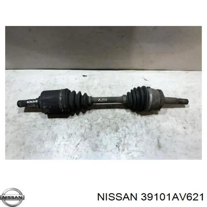 Привід передній лівий Nissan/Infiniti 39101AV621 ціна, від 170.68 USD