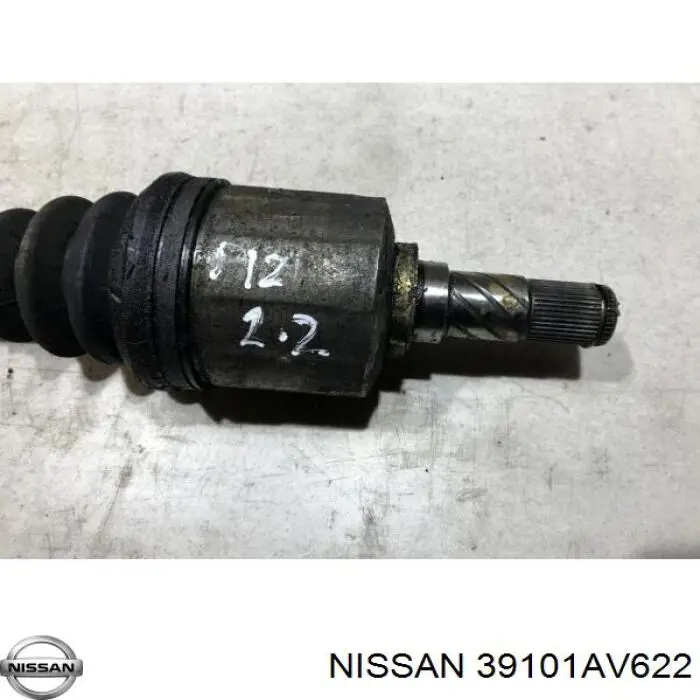 Привід передній лівий Nissan/Infiniti 39101AV622 ціна, від 170.68 USD