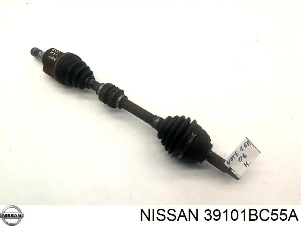 Привід передній лівий Nissan/Infiniti 39101BC55A ціна, від 69.47 USD