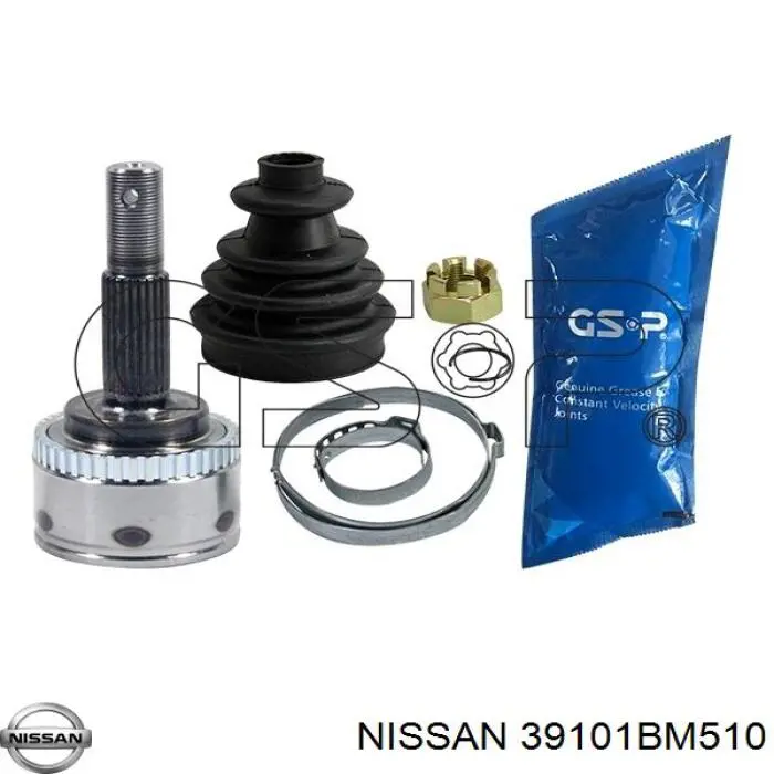 Купити 39101BM510 Nissan/Infiniti Ліва піввісь