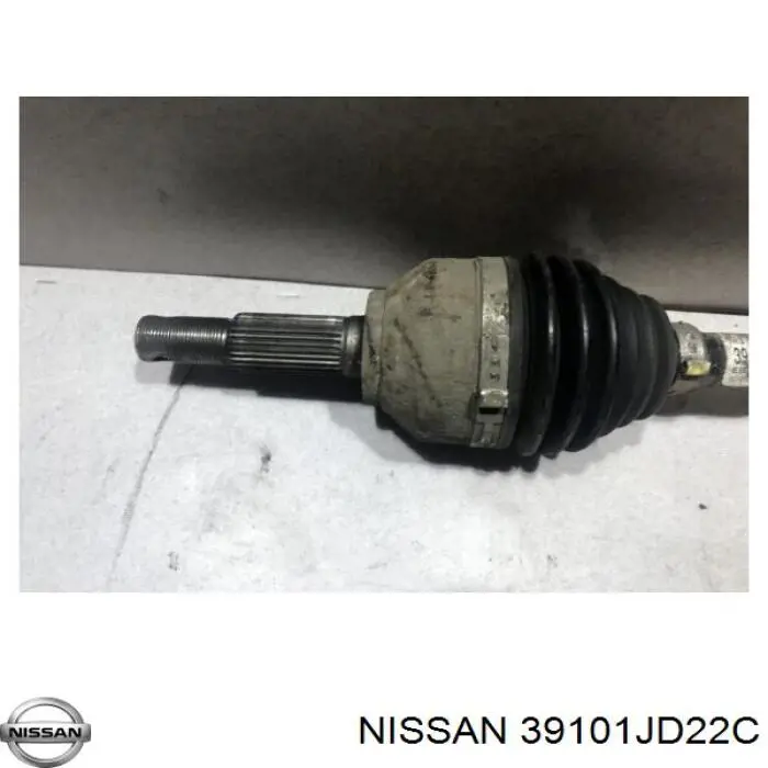 Привід передній лівий Nissan/Infiniti 39101JD22C ціна, від 85.58 USD