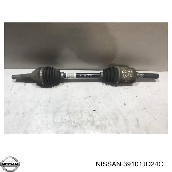 Купити 39101JD24C Nissan/Infiniti Ліва піввісь