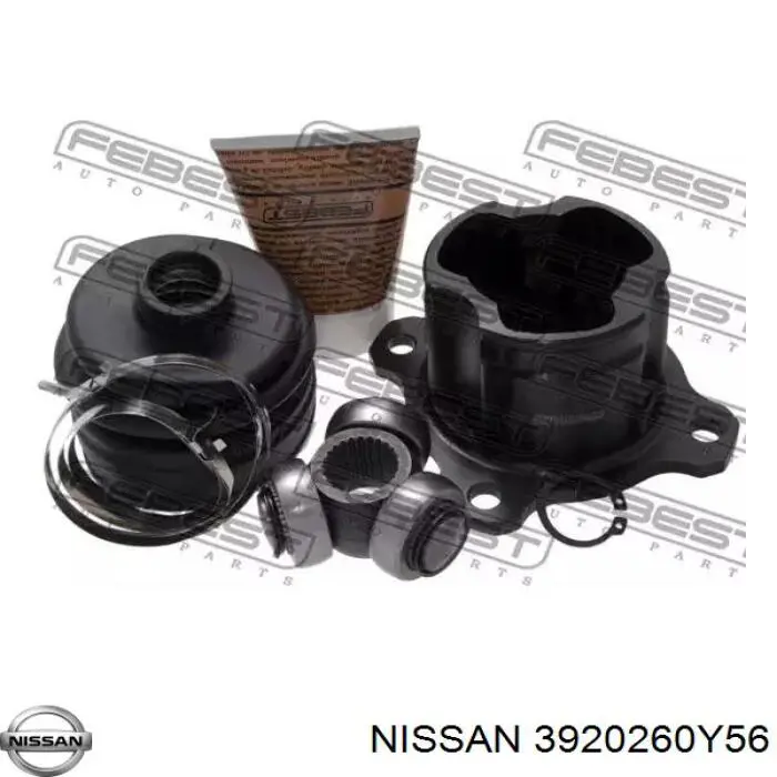 Привід передній правий на Nissan Almera I N15