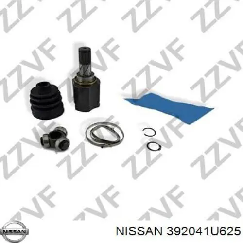ШРКШ внутрішній, передній Nissan/Infiniti 392041U625 ціна, від 30.60 USD