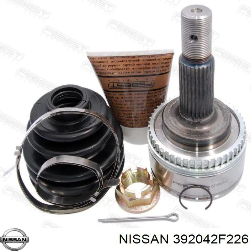 Привід передній лівий Nissan/Infiniti 392042F226 ціна, від 62.20 USD