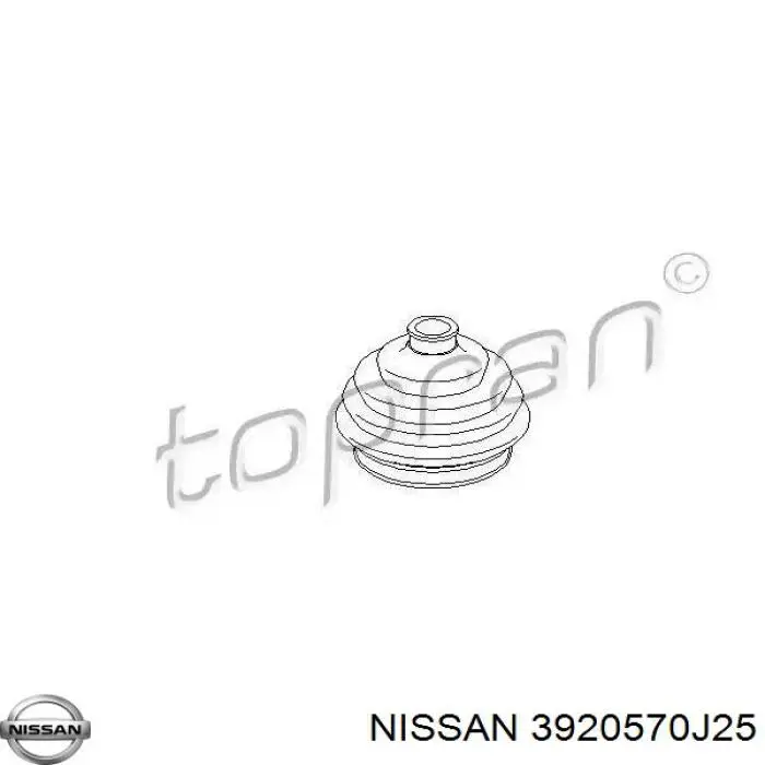 Купити NI35013 NIPPON MOTORS Граната внутрішня, передня, ліва