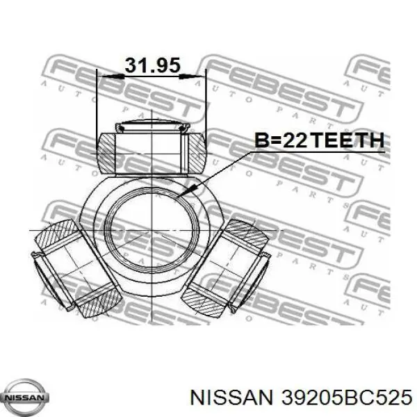  39205BC525 Nissan