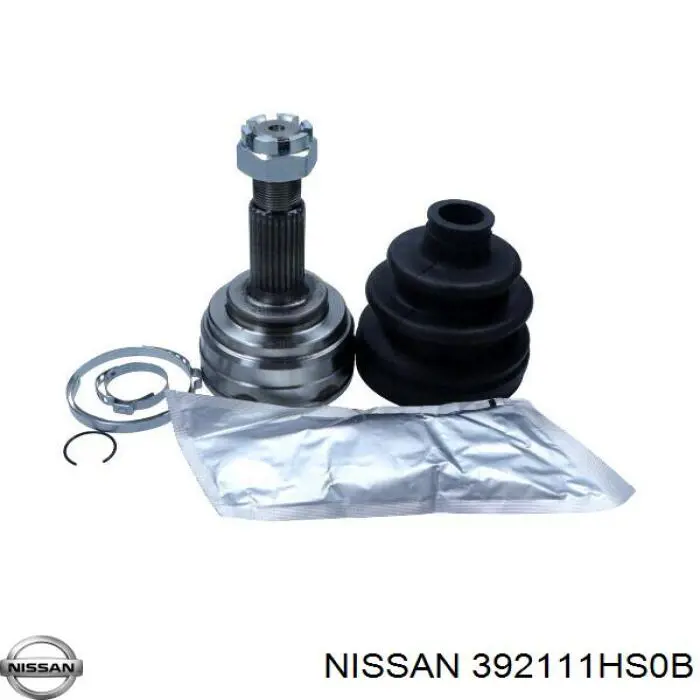 Граната колісна Nissan/Infiniti 392111HS0B ціна, від 31.95 USD