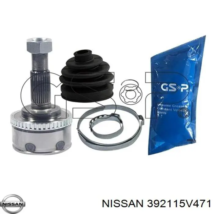Граната колісна Nissan/Infiniti 392115V471 ціна, від 30.90 USD