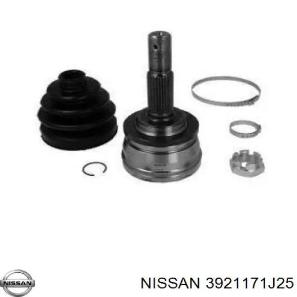 Граната колісна Nissan/Infiniti 3921171J25 ціна, від 21.96 USD
