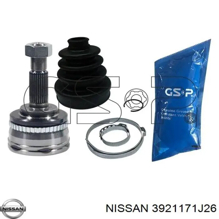 Граната колісна Nissan/Infiniti 3921171J26 ціна, від 32.91 USD