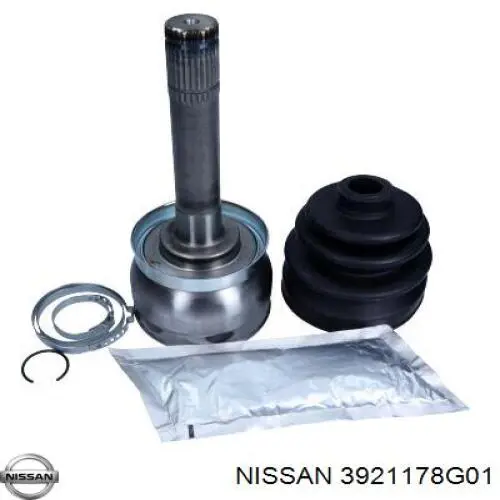 Граната колісна Nissan/Infiniti 3921178G01 ціна, від 38.29 USD
