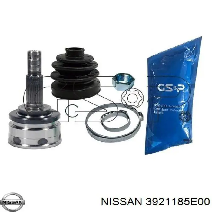 Граната колісна Nissan/Infiniti 3921185E00 ціна, від 33.10 USD