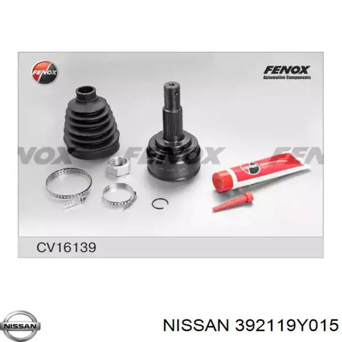 Граната колісна Nissan/Infiniti 392119Y015 ціна, від 38.99 USD