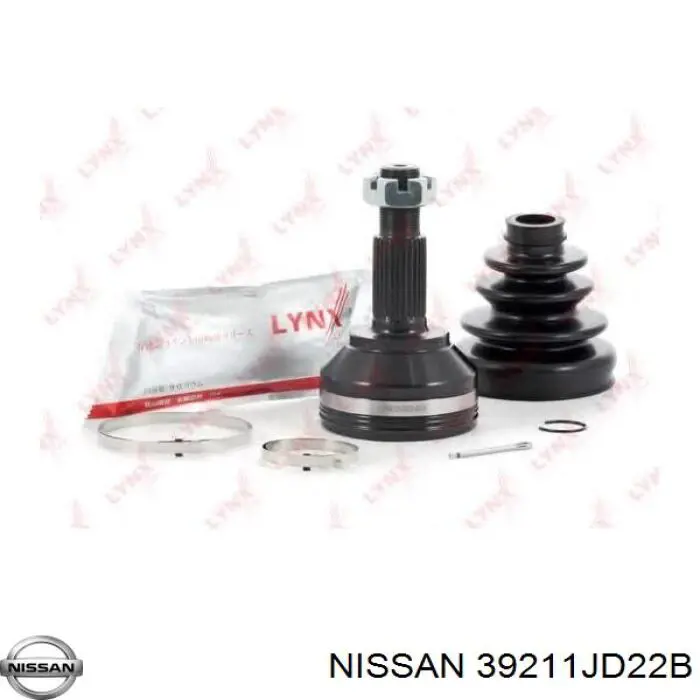 Граната колісна Nissan/Infiniti 39211JD22B ціна, від 32.07 USD