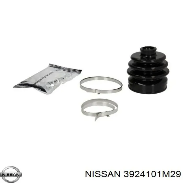 3924101M29 Nissan/Infiniti Пильник ШРУСа зовнішній, передній піввісі