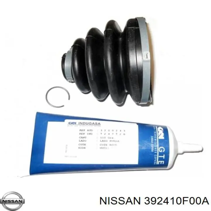 Купити 392410F00A Nissan/Infiniti Пильник шарніра приводу