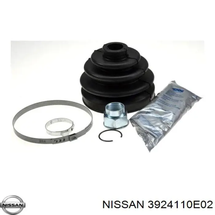 Пильник шарніра кутових швидкостей зовнішній передній Nissan/Infiniti 3924110E02 ціна, від 9.41 USD
