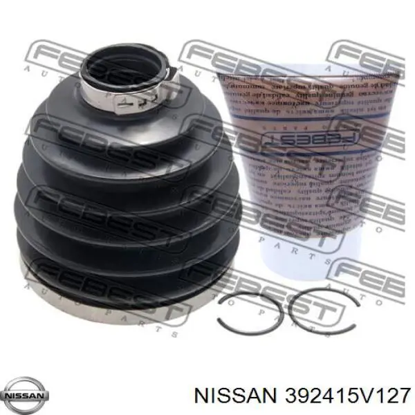Пильник шарніра кутових швидкостей зовнішній передній Nissan/Infiniti 392415V127 ціна, від 9.97 USD
