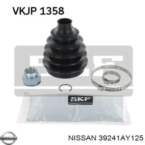 Пильник ШРКШ зовнішній Nissan/Infiniti 39241AY125