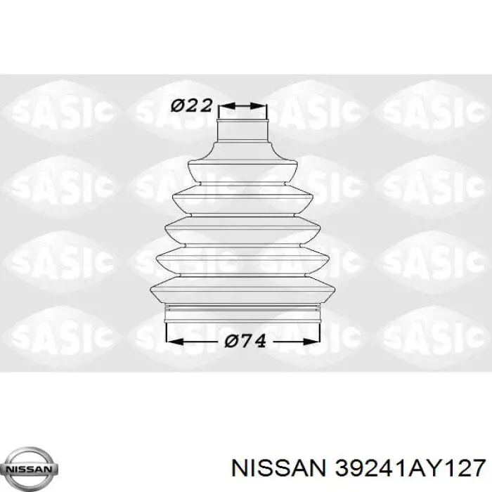 Пильник ШРУСа зовнішній 0036413 GKN-Spidan