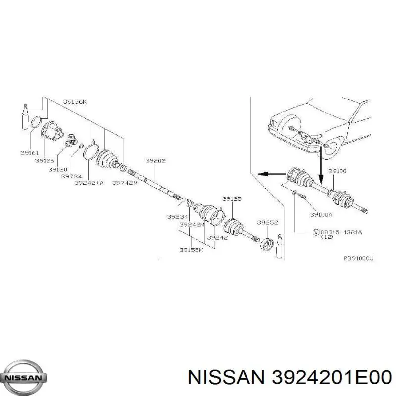  3924201E00 Nissan