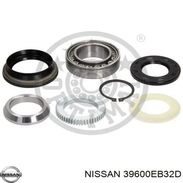 Купити 39600EB32D Nissan/Infiniti Піввісь задня, ліва