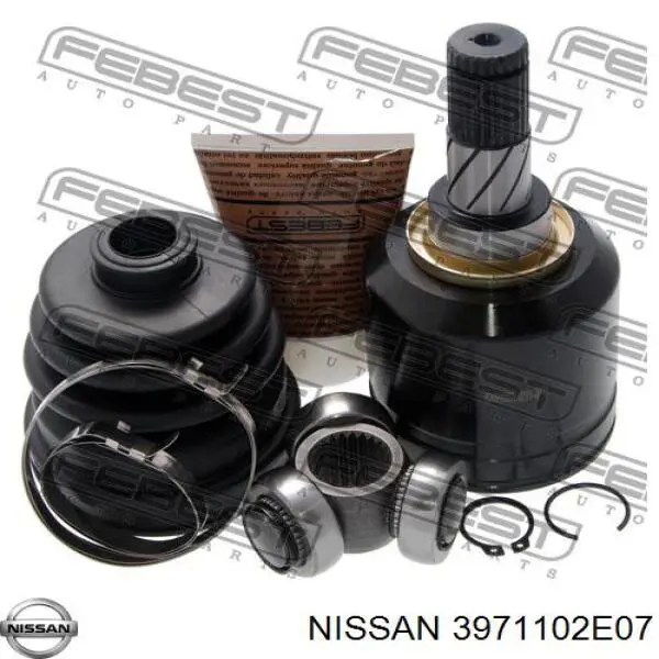 ШРКШ внутрішній, передній Nissan/Infiniti 3971102E07 ціна, від 49.94 USD