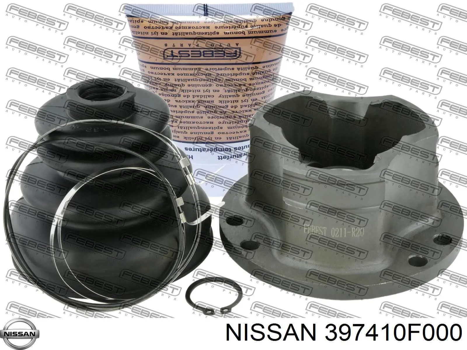 Пильник гранати внутрішній, передній півосі Nissan/Infiniti 397410F000 ціна, від 17.09 USD