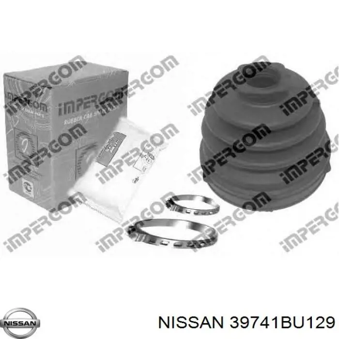 Пильник гранати внутрішній, передній півосі Nissan/Infiniti 39741BU129 ціна, від 22.12 USD