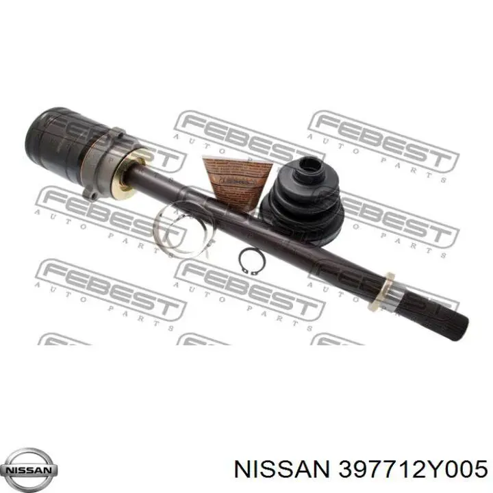 ШРКШ внутрішній, передній, правий Nissan/Infiniti 397712Y005 ціна, від 129.77 USD