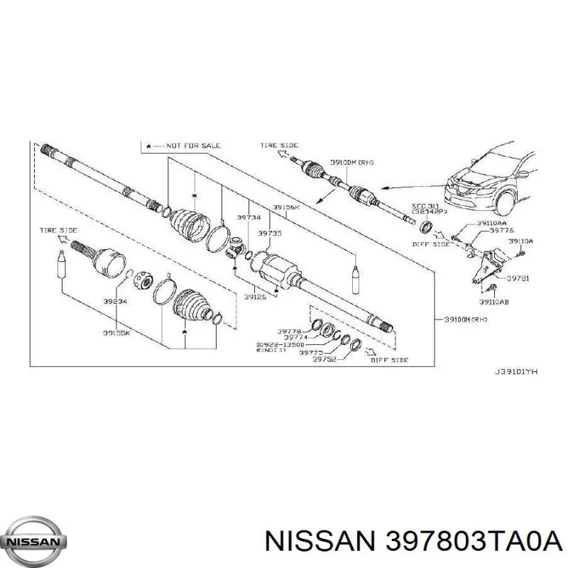 397803TA0A Nissan/Infiniti 