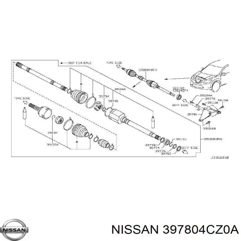 397804CZ0A Nissan 
