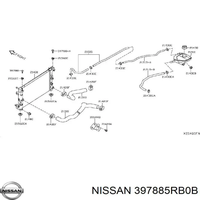  397885RB0B Nissan