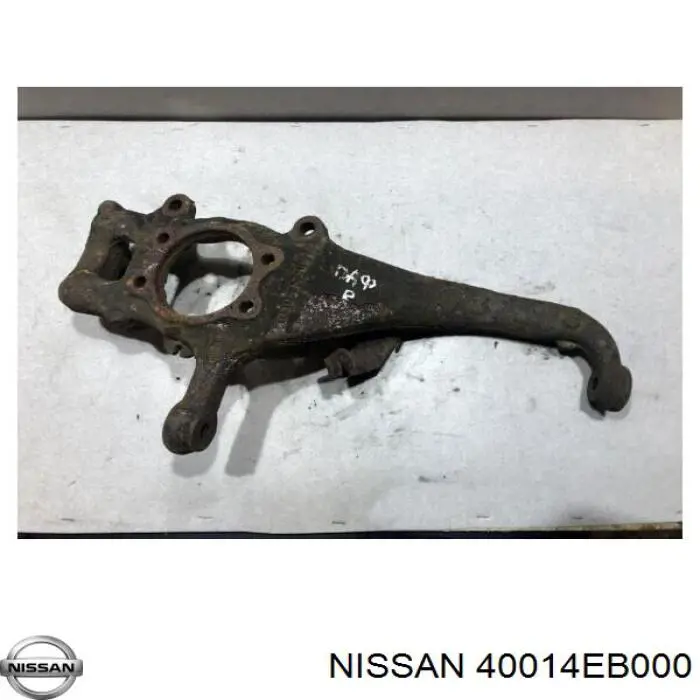 Цапфа - поворотний кулак передній, правий Nissan Pathfinder (R51M) (Нісан Патфайндер)