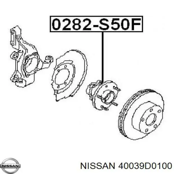  40039D0100 Nissan