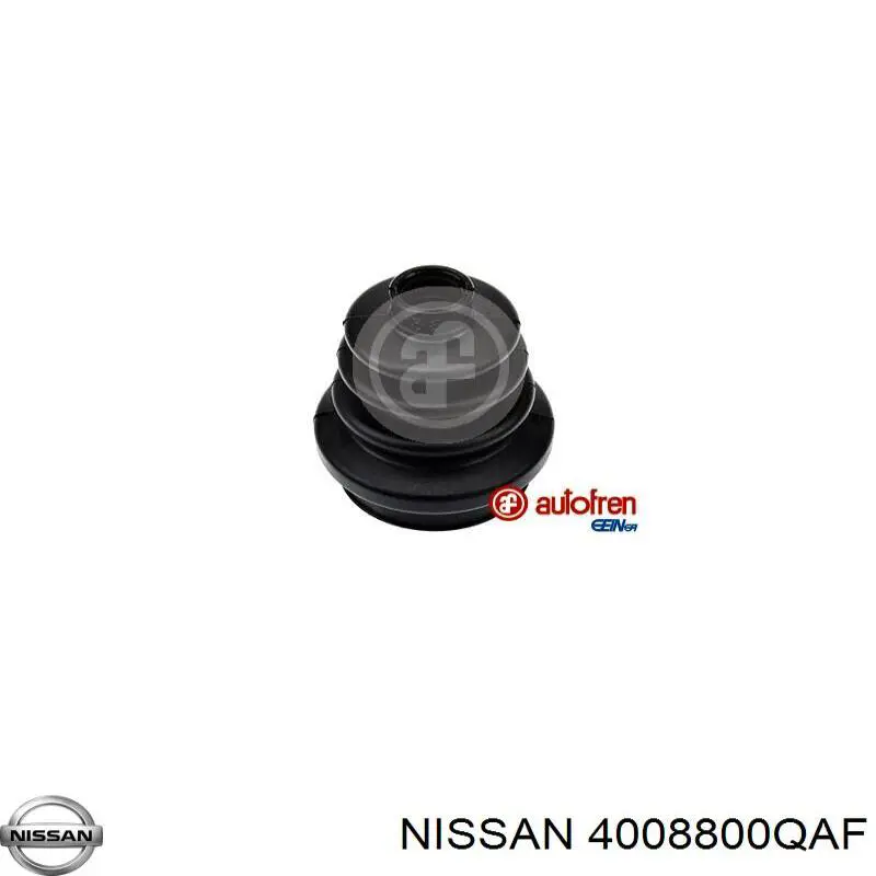 Пильник шарніра кутових швидкостей зовнішній передній Nissan/Infiniti 4008800QAF ціна, від 8.33 USD
