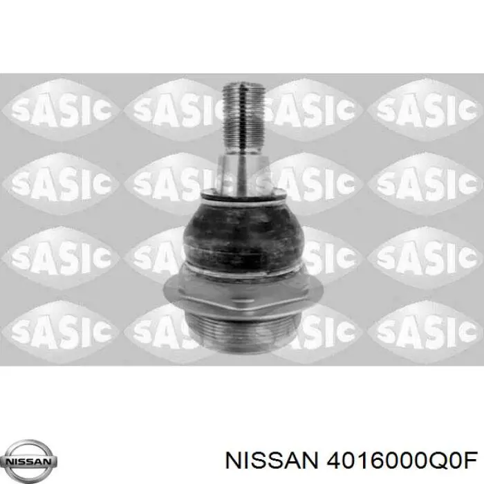 Кульова опора, нижня, права 4016000Q0F Nissan