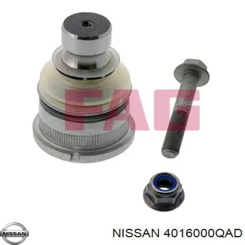 Кульова опора, нижня 4016000QAD Nissan