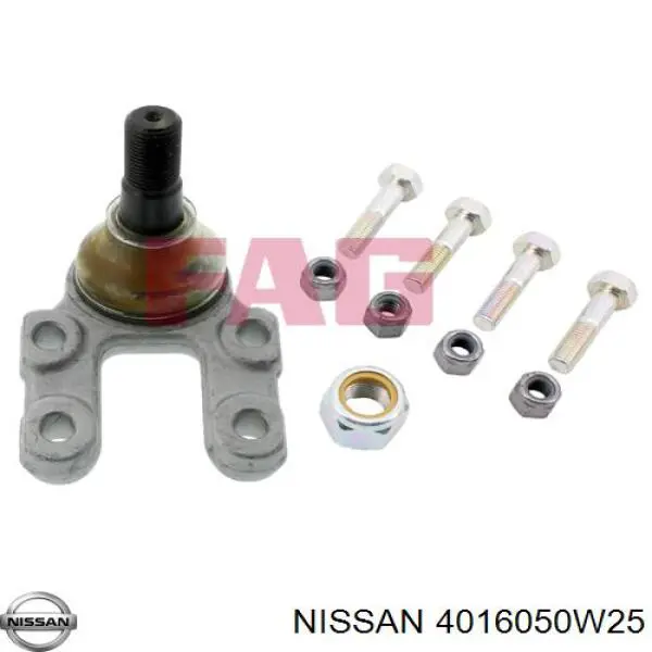 Кульова опора, нижня Nissan/Infiniti 4016050W25 ціна, від 16.76 USD