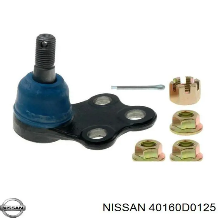 Кульова опора, нижня, права 40160D0125 Nissan